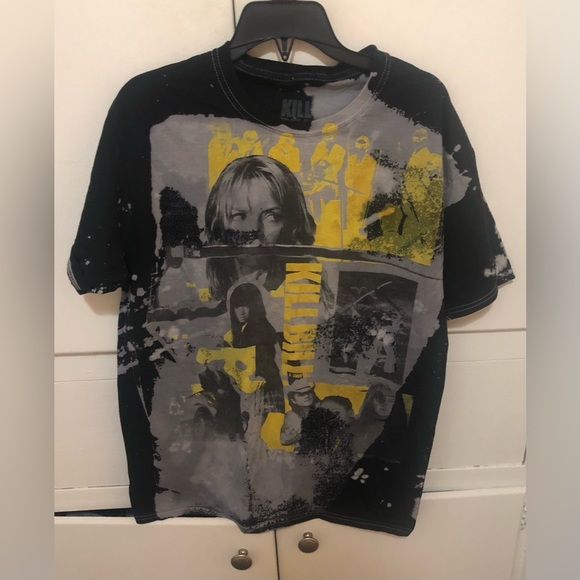 Womens size medium Black and Yellow Kill Bill shirt - Picture 1 of 3